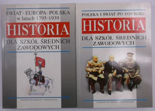 Historia dla szkół średnich i zawodowych, 2 książki