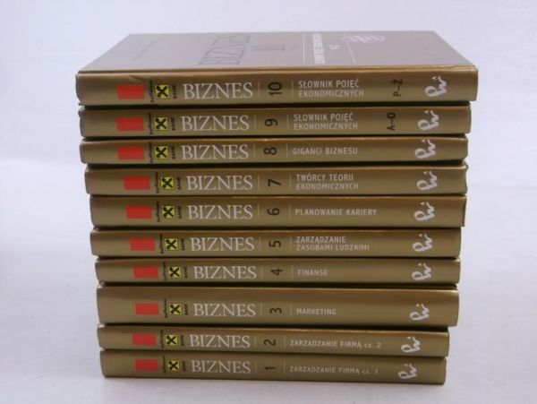 Biznes. Biblioteka Gazety Wyborczej, PWN 10 tomów (komplet)