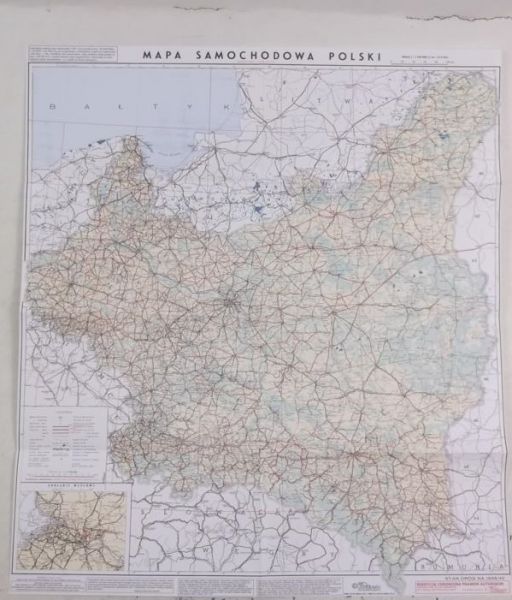 Mapa samochodowa Polski 1:1750000, Reedycja