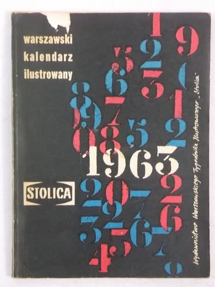 Warszawski kalendarz ilustrowany Stolica 1963