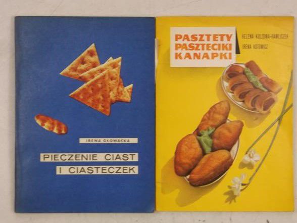 Głowacka Irena i in. - Pasztety, paszteciki, kanapki / Pieczenie ciast i ciasteczek