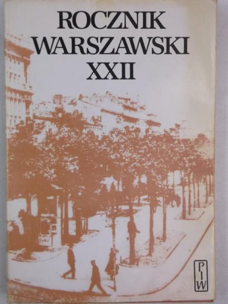 Rocznik warszawski XXII