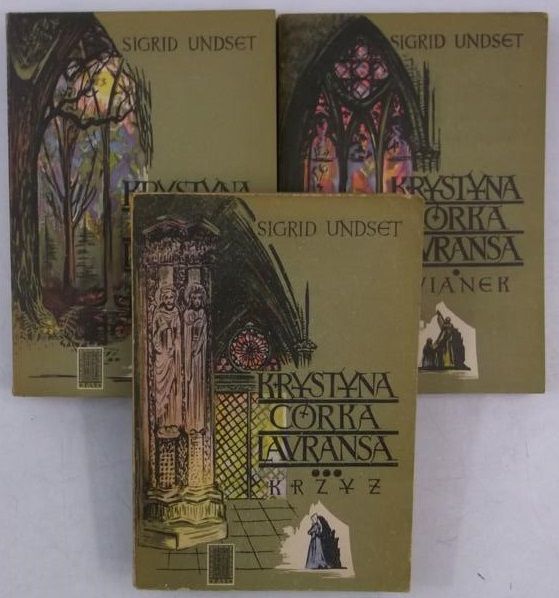 Undset Sigrid - Krystyna, córka Lavrensa, Tomy I-III