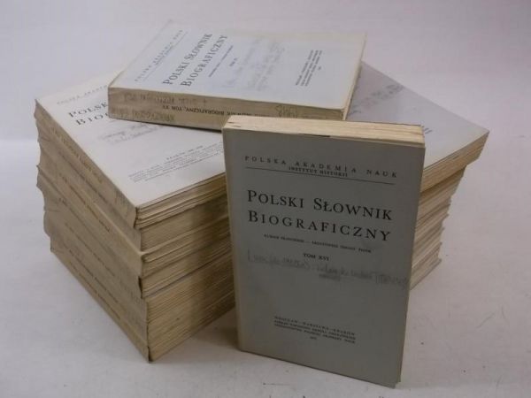 Polski Słownik Biograficzny, Tom I-VII, IX-XVII