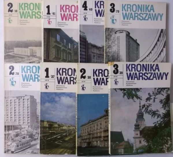 Andrzejewsk A., Górsk   n. - Kronka Warszawy, 8 ksążek