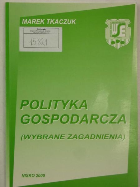 Polityka gospodarcza