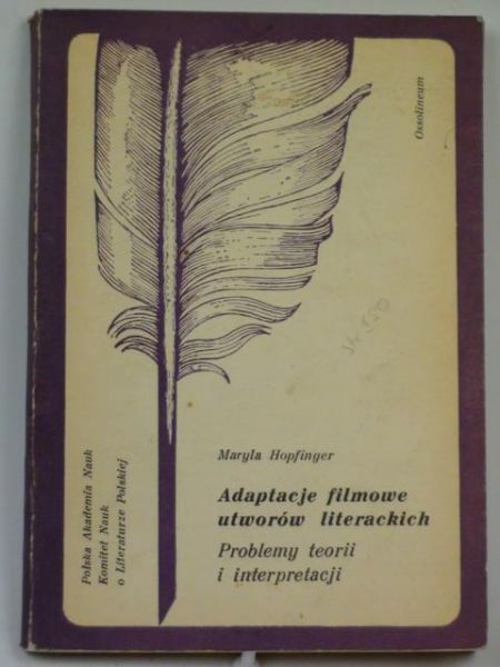 Adaptacje filmowe utowrów literackich