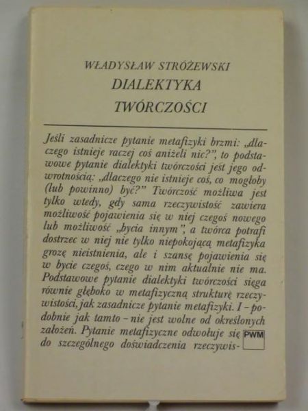Dialektyka twórczości