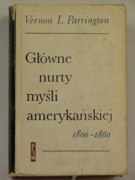Główne nurty myśli amerykańskiej