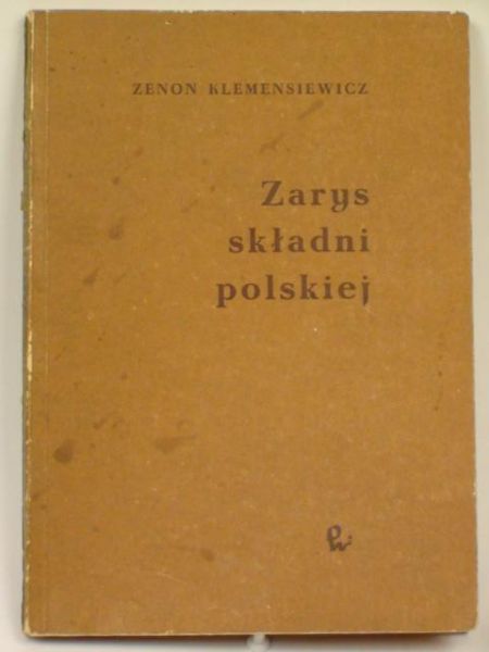 Zarys składni polskiej
