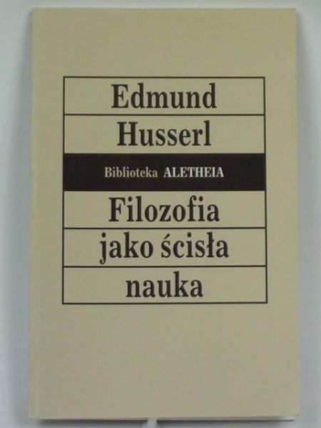 Filozofia jako ścisła nauka