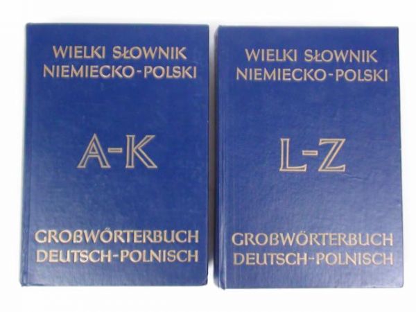 Piprek Jan,   - Wielki słownik niemiecko- polski T. I-II