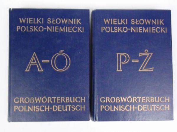 Piprek Jan,   - Wielki Słownik  polsko - niemiecki T. I-II