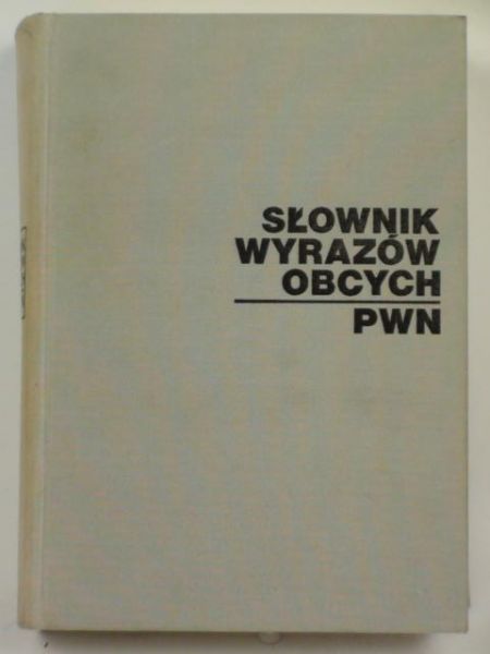 Słownik wyrazów obcych PWN
