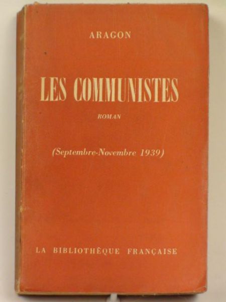 Les Communistes (Septembre - Novembre 1939)