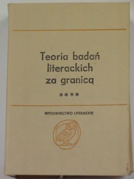 Teoria badań literackich za granicą