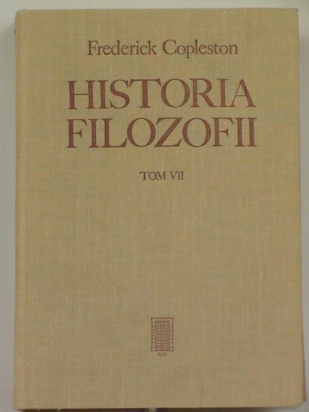 Historia filozofii T. VII