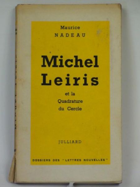Nadeau Maurice - Michel Leiris