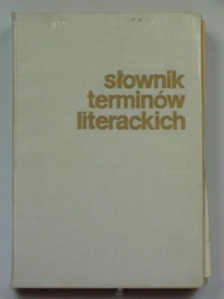 Sławiński Janusz (red.) - Słownik terminów literackich