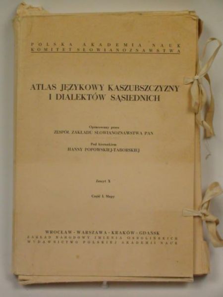 Atlas językowy kaszubszczyzny i dialektyków sąsiednich