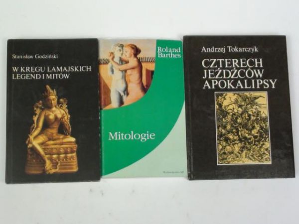Barthes Roland, Godziński Stanisław, Tokarczyk Andrzej - Mitologia, etnologia 3szt.
