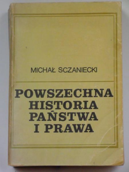 Powszechna historia państwa i prawa