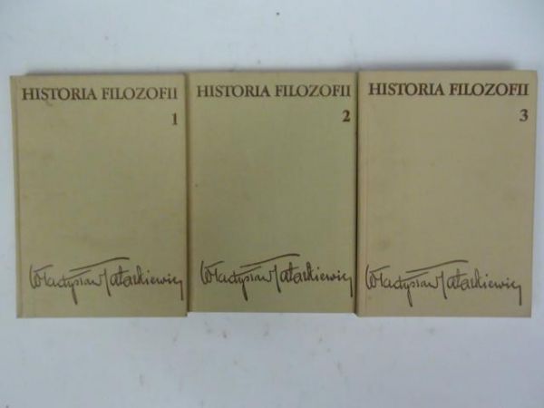 Historia filozofii Tom I-III