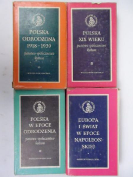 Wyczański Andrzej, Kiniewicz Stefan, Senkowska-Gluck Monika,    - Konfrontacje historyczne Tom I-IV