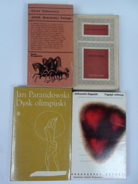 Parandowski, Kuncewicz,  - Kultura antyczna 4 książki