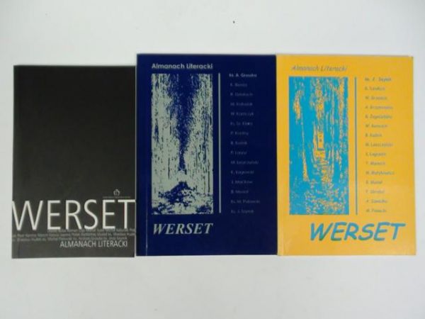 Kijewski,  - Almanach literacki Werset