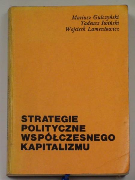 Strategie polityczne współczesnego kapitalizmu