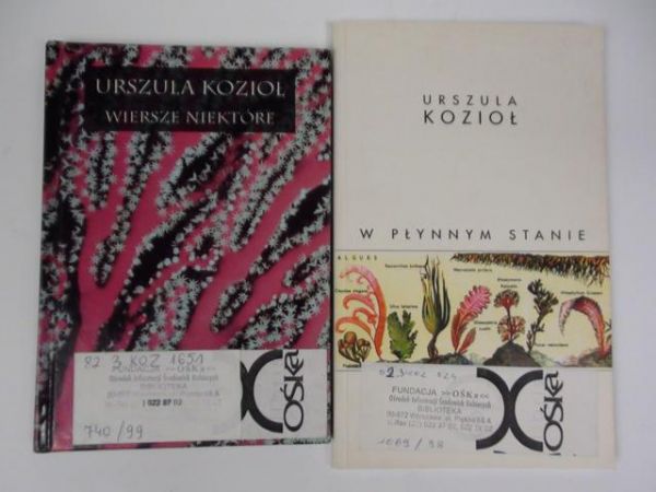 Poezja, 2 książki