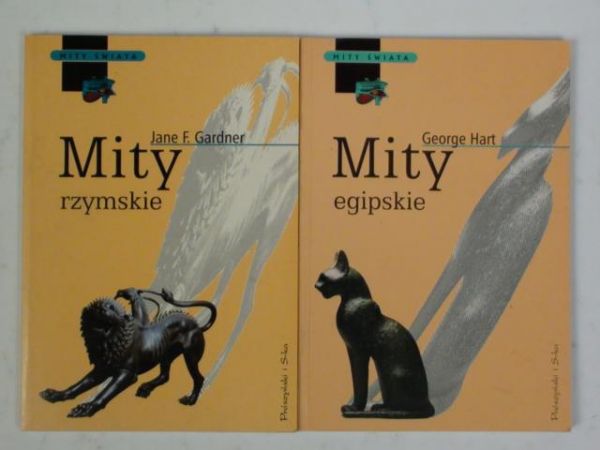 Gardner J.,   - Mity rzymskie. Mity egipskie. 2 książki
