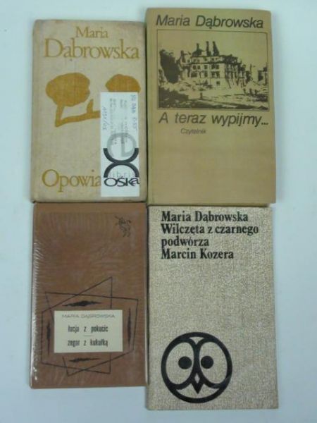 4 książki Marii Dąbrowskiej