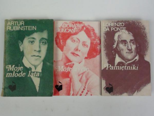 Rubinstein, Duncan,  - Moje życie 3 książki