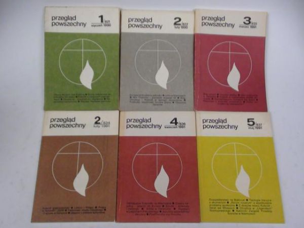 Opiela Stanisław (red.) - Przegląd powszechny, 6 numerów