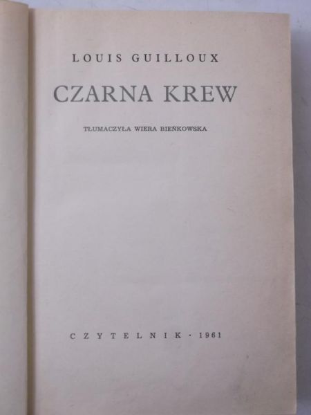 Czarna krew