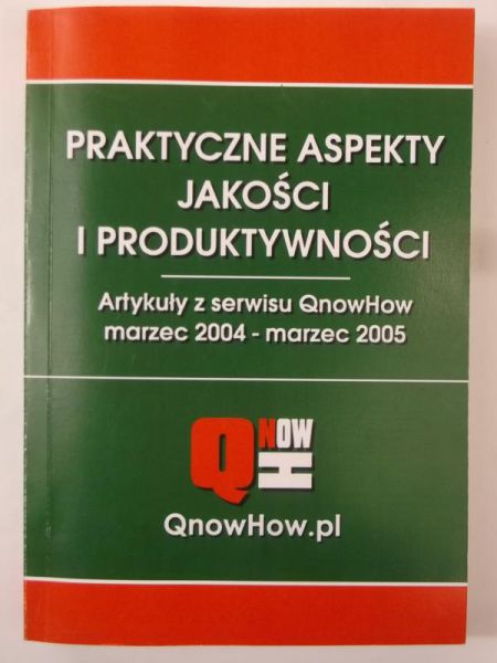 Praktyczne aspekty jakości i produktywności
