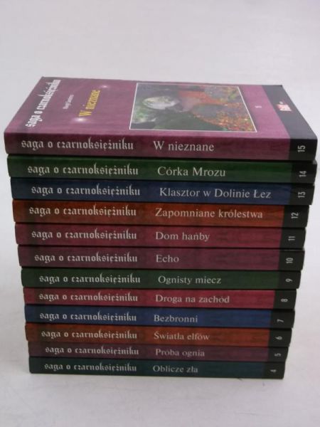 Sandemo Margit - Saga o czarnoksiężniku, tomy IV-XV