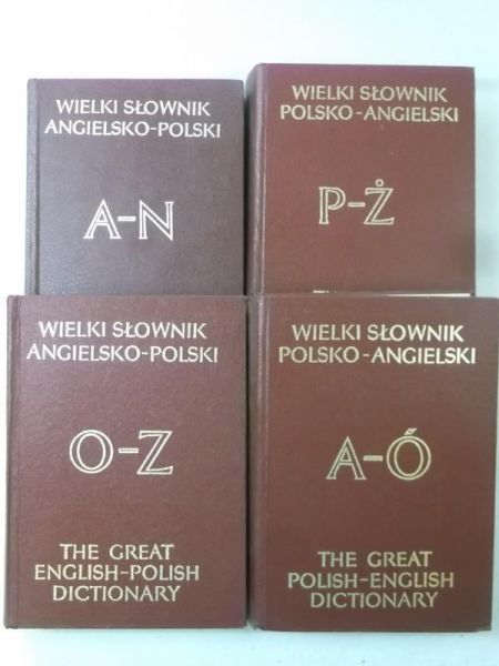 Wielki słownik angielsko-polski, T. I-IV