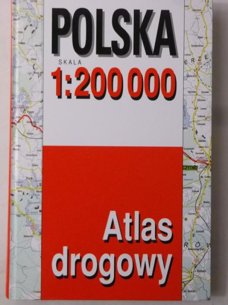 Polska skala  1:200000. Atlas drogowy