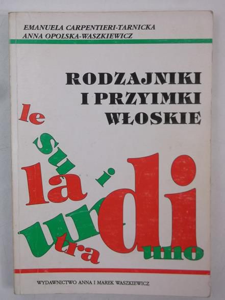 Rodzajniki i przyimki włoskie