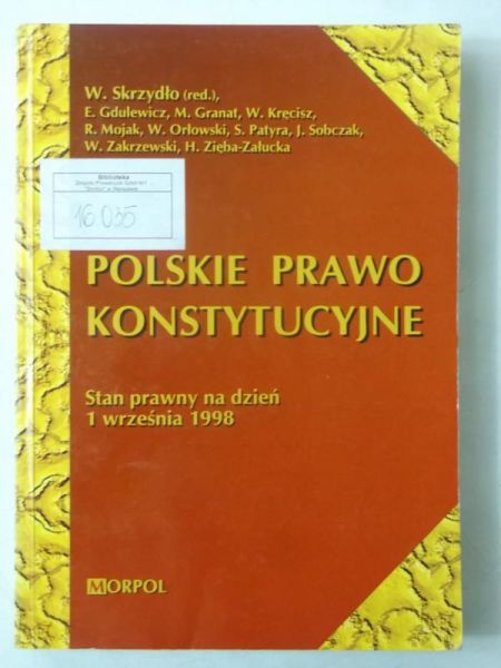 (red.) - Polskie prawo konstytucyjne