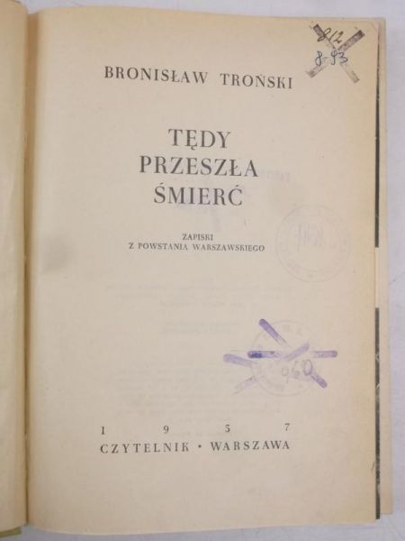 Tędy przeszła śmierć