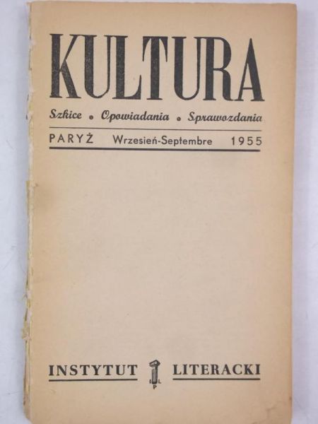 Kultura Paryska, nr 9 - 1955 r.
