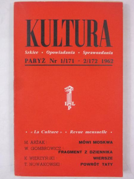 Kultura Paryska, nr 1/171, 2/172 - 1962 r.
