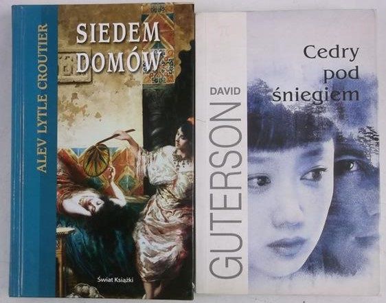 Croutier Lytle Alev/ Guterson David - Siedem domów/ Cedry pod śniegiem