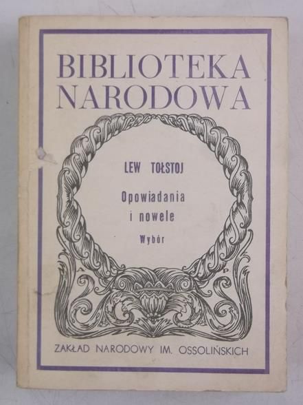 Opowiadania i nowele, BN