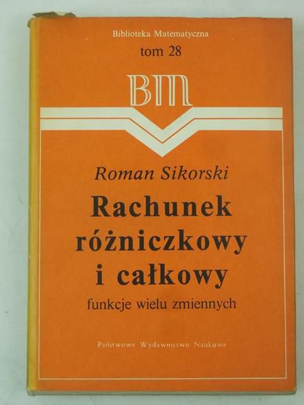 Sikorski Roman - Rachunek różniczkowy i całkowy, BM