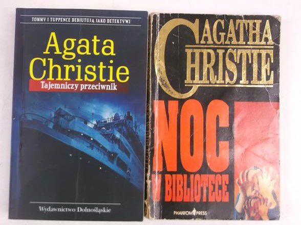 Christie Agatha - Noc w bibliotece / Tajemniczy przeciwnik